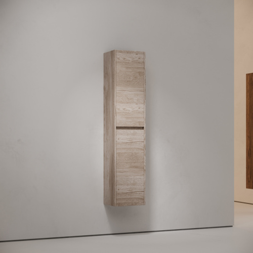 Шкаф-пенал Sancos Libra PLB35EG 40х160 подвесной цвет серый - фото 2